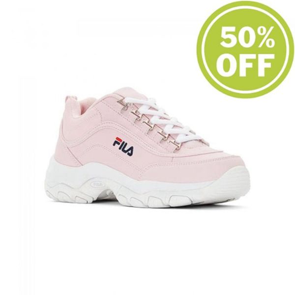 Fila Tenisky Damske Ruzove - Strada Low Wmn Chalk Vypredaj - Slovakia 21495-SGOM